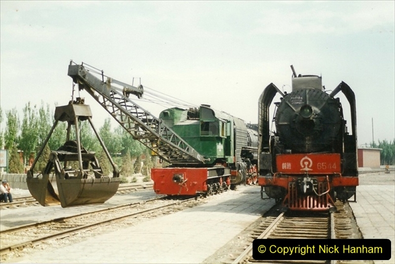Pakistan and China 1996 June. (226) Shizhuishan China Rail Depot. 226