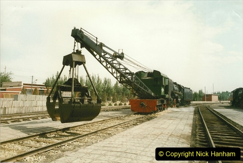Pakistan and China 1996 June. (227) Shizhuishan China Rail Depot. 227