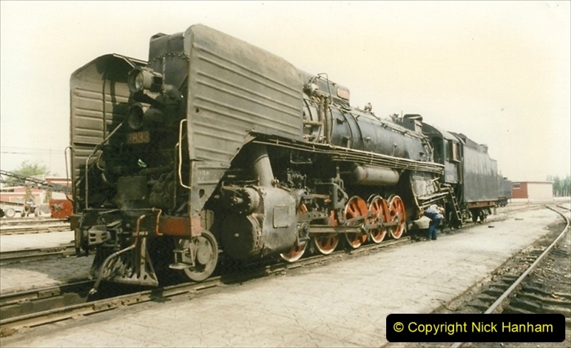 Pakistan and China 1996 June. (232) Shizhuishan China Rail Depot. 232