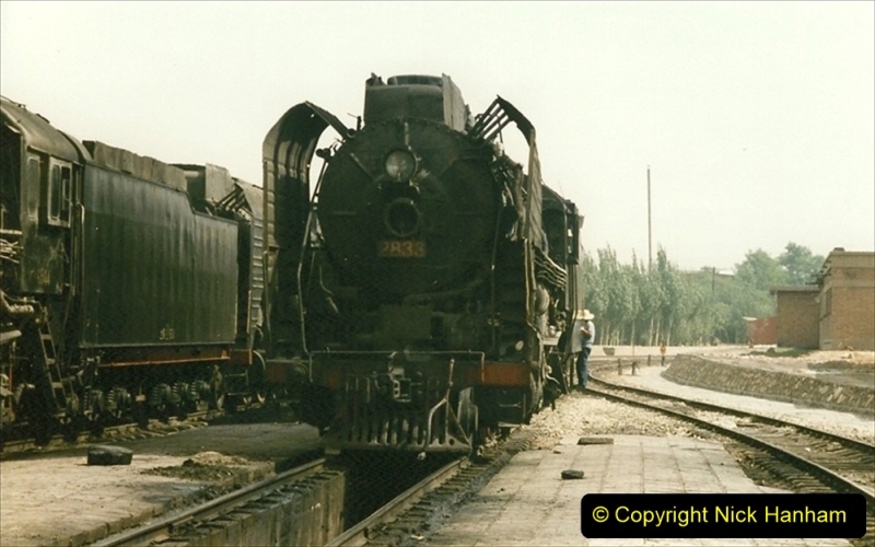 Pakistan and China 1996 June. (233) Shizhuishan China Rail Depot. 233