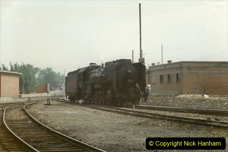 Pakistan and China 1996 June. (234) Shizhuishan China Rail Depot. 234
