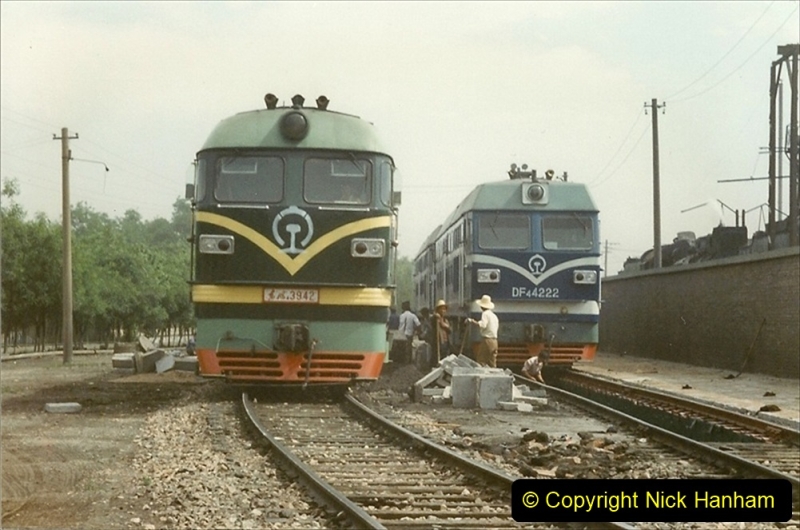 Pakistan and China 1996 June. (245) Shizhuishan China Rail Depot. 245
