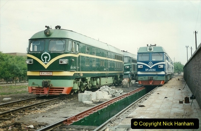 Pakistan and China 1996 June. (247) Shizhuishan China Rail Depot. 247