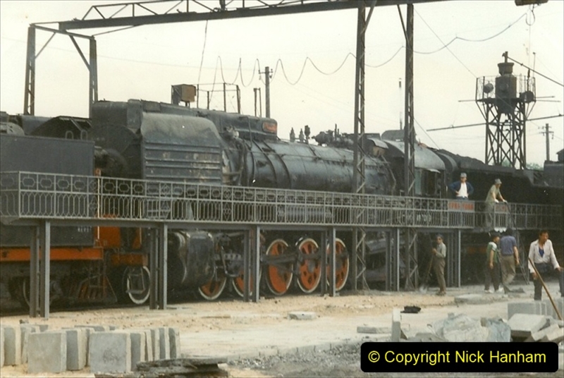 Pakistan and China 1996 June. (248) Shizhuishan China Rail Depot. 248