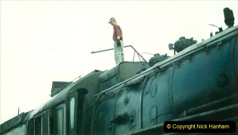 Pakistan and China 1996 June. (254) Shizhuishan China Rail Depot. 254
