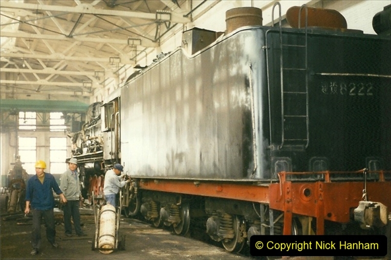 Pakistan and China 1996 June. (270) Shizhuishan China Rail Depot. 270