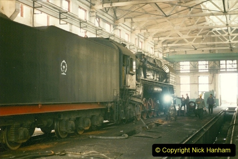 Pakistan and China 1996 June. (271) Shizhuishan China Rail Depot. 271