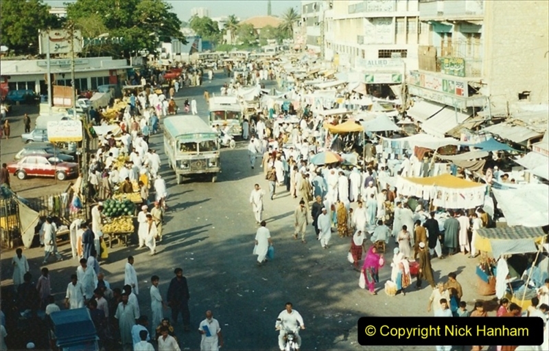 Pakistan and China 1996 June. (35) Karachi. 035