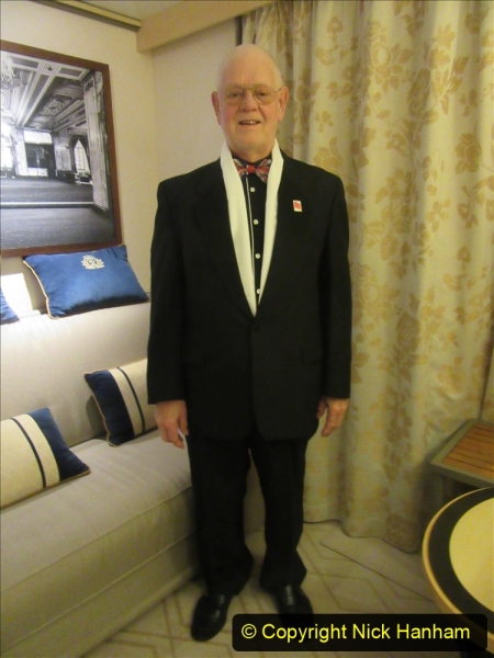 2019_11_03 to 17 Cunard's Queen Mary New York to Southampton @ first Literature Festival at Sea.  (111) Our last formal evening. 111