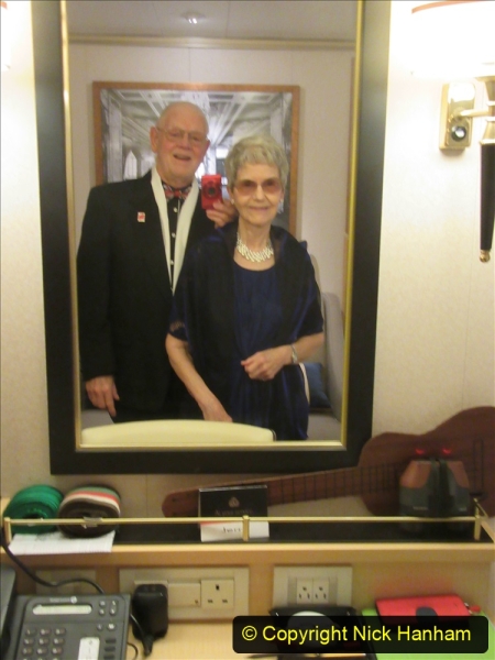 2019_11_03 to 17 Cunard's Queen Mary New York to Southampton @ first Literature Festival at Sea.  (113) Our last formal evening. 113