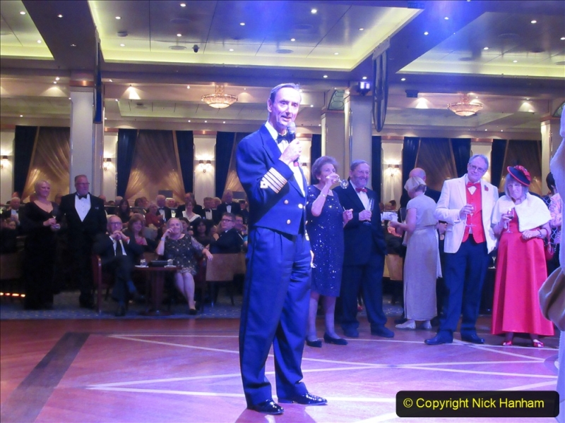 2019_11_03 to 17 Cunard's Queen Mary New York to Southampton @ first Literature Festival at Sea.  (15) Formal Evening with our captain. 015