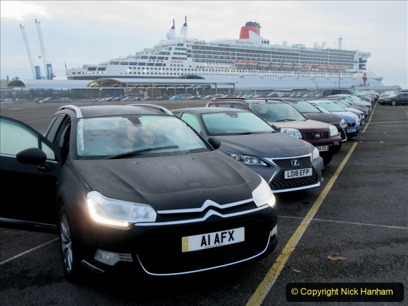 2019_11_03 to 17 Cunard's Queen Mary New York to Southampton @ first Literature Festival at Sea. (161) From ship to car. 161