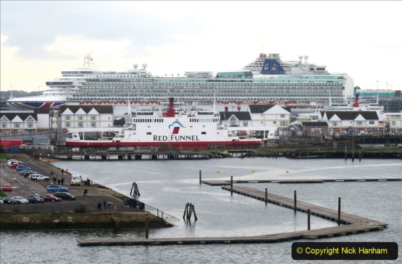 2019-11-03 to 17 Cunard's Queen Mary Southampton to New York. (136) Southampton. 136