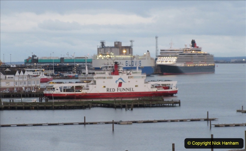 2019-11-03 to 17 Cunard's Queen Mary Southampton to New York. (137) Southampton. 137