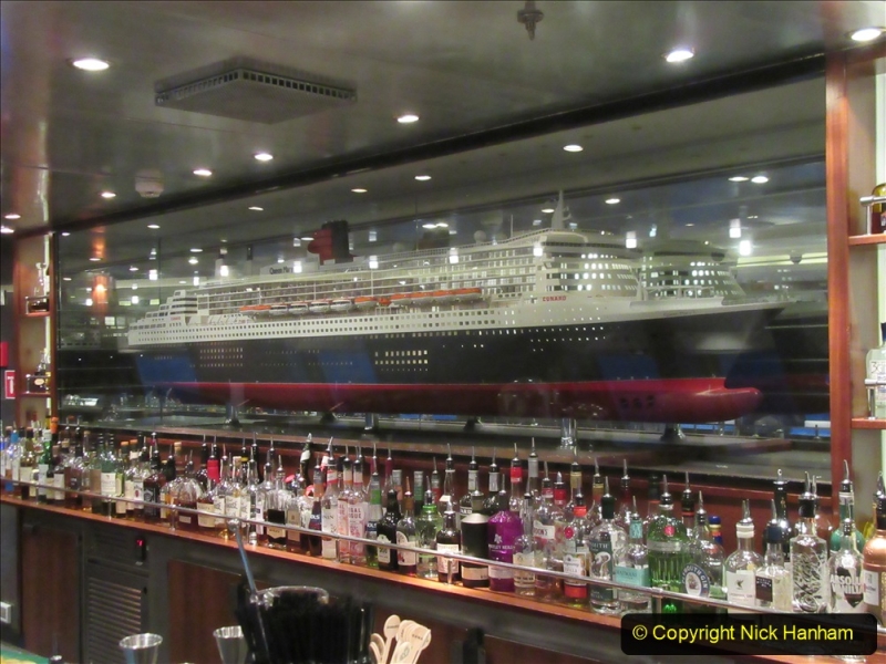 2019-11-03 to 17 Cunard's Queen Mary Southampton to New York. (219) Around the ship. 219
