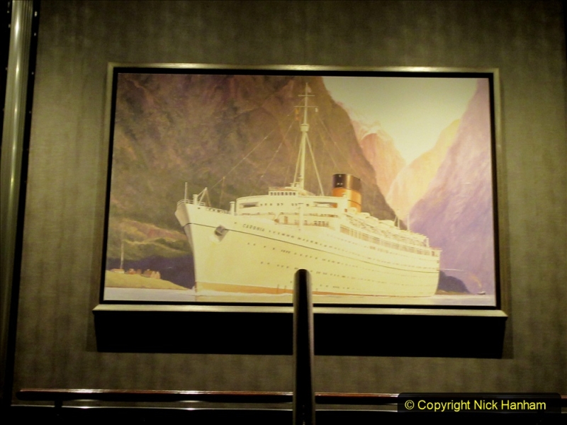 2019-11-03 to 17 Cunard's Queen Mary Southampton to New York. (52) Our ship. 052
