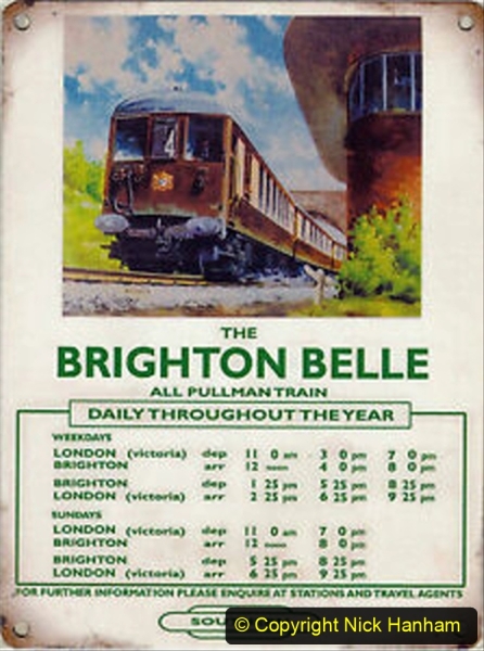 Railway Food. (132) The Brighton Belle. 132