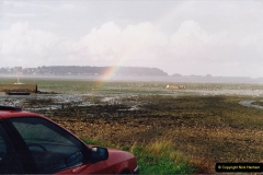 1994 France - October. (65) Morlaix river estuary. A Xantia car at the end of the rainbow.62