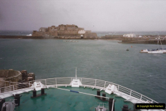 1999 September for a short dtay in Guernsey with friends. (49) New ferry Commodore Clipper open to the public. 49