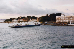 1999 September for a short dtay in Guernsey with friends. (73) Arrival back in Poole. 73
