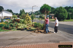 2000 Miscellaneous. (175) Garden improvements with my neighbour. 176