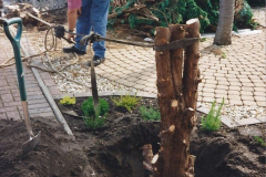 2000 Miscellaneous. (179) Garden improvements with my neighbour. 180