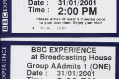 2001 Miscellaneous. (18) London BBC visit. 018