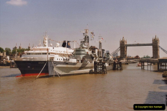 2002 July - London. (15) HMS Belfast and Minerva. 15