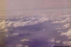 1980 Retrospective Corfu. (67) Flying over the Alps. 67