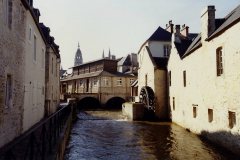 1990 Retrospective France North West and Paris, School Visit. (48) Bayeux. 048