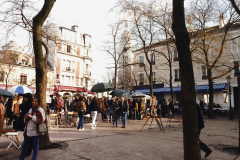 1990 Retrospective France North West and Paris, School Visit. (83) Paris. 083