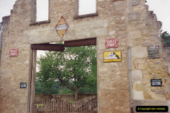 1994 France. (140) Oradour Sur-Glane was sacked by retreating German forces at the end of WW2. 145
