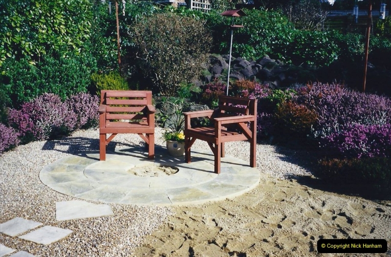 2001 Garden improvements at my Wifes cousins by your Host. Garden designed by my Wife's cousin.  (34) 34