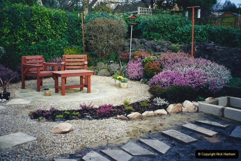 2001 Garden improvements at my Wifes cousins by your Host. Garden designed by my Wife's cousin.  (39) 39