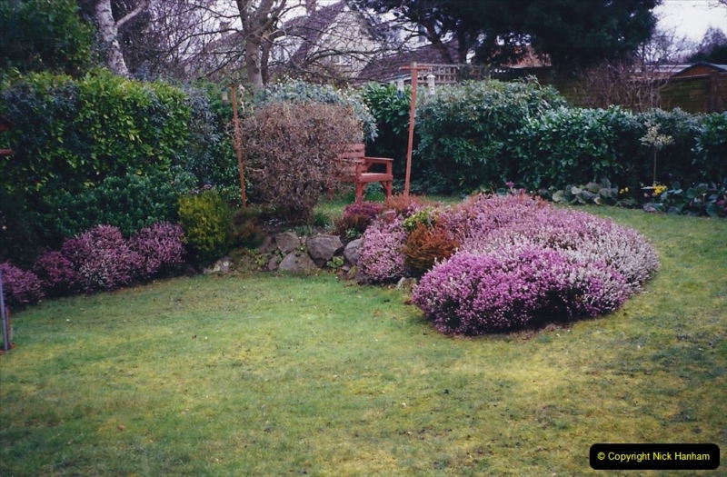 2001 Garden improvements at my Wifes cousins by your Host. Garden designed by my Wife's cousin.  (5) 05