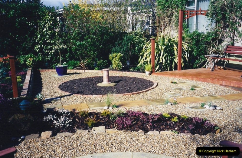 2001 Garden improvements at my Wifes cousins by your Host. Garden designed by my Wife's cousin.  (63) 63
