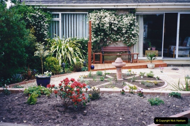 2001 Garden improvements at my Wifes cousins by your Host. Garden designed by my Wife's cousin.  (81) 81