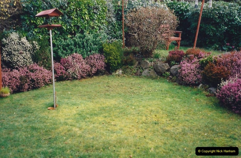 2001 Garden improvements at my Wifes cousins by your Host. Garden designed by my Wife's cousin.  (84) Other views of development. 84