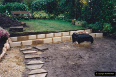2001 Garden improvements at my Wifes cousins by your Host. Garden designed by my Wife's cousin.  (40) 40