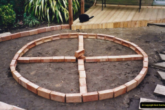 2001 Garden improvements at my Wifes cousins by your Host. Garden designed by my Wife's cousin.  (54) 54