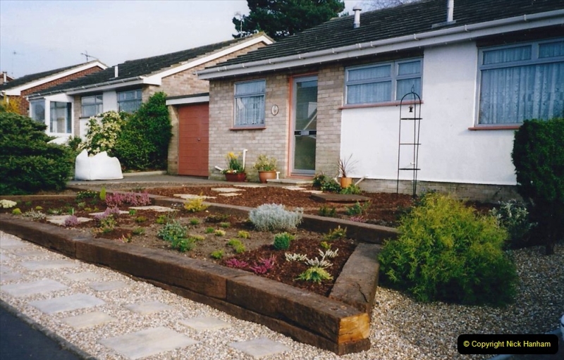 Retrospective 2002 Garden improvements at my Wife's cousins by your Host. Garden designed by my Wife's Cousin. (43) 44