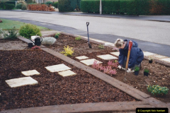 Retrospective 2002 Garden improvements at my Wife's cousins by your Host. Garden designed by my Wife's Cousin. (40) 41