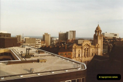 1984 Nottingham. (3) View from our hotel. 167358167