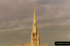 1985 St.Mary Radcliffe Bristol. (34) Balloon Flight going past. 446255