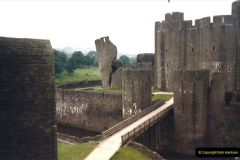 1988 Caerphilly Castle, Glamorgan, South Wales. (33)631444