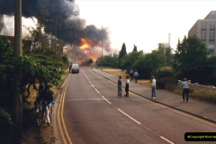 1988 The British Drug Houses fire Poole, Dorset. 21 June. (21)688524