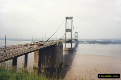 1988 The first Severn Bridge crossing. (36)696532