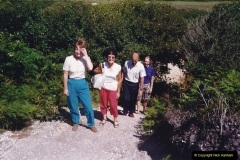 1991 Miscellaneous. (104) Tuckton to Hengistbury Head near Christchurch. Walking with friends.0105