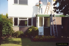 1991 Miscellaneous. (110) Replacement windows double glazed being fitted to your Host & Wife's Home. 0111