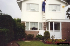 1991 Miscellaneous. (112) Sprucing the house up after the new winds have been fitted. 0113